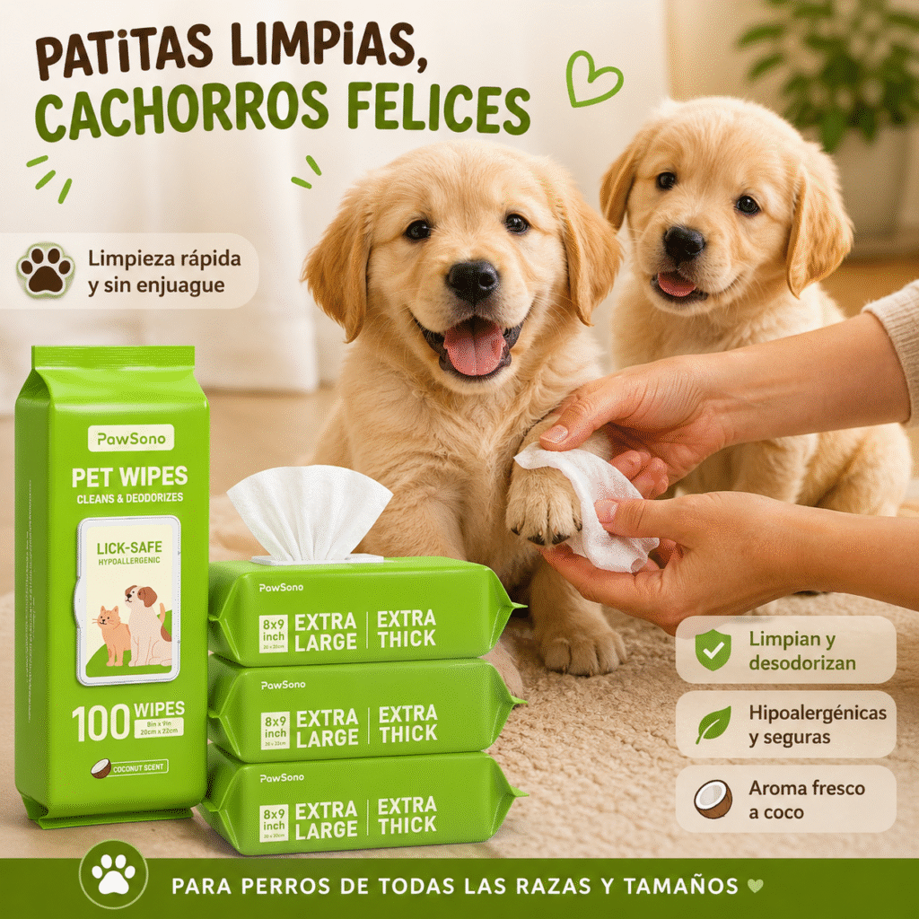 wipes toallitas mascotas