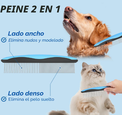 peine mascotas gatos perros