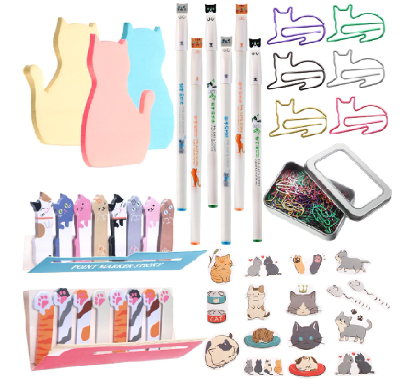 kit escolar gatos mascotas