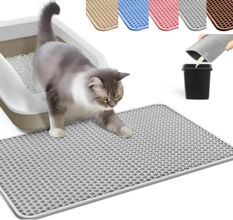 tapete arenero gato